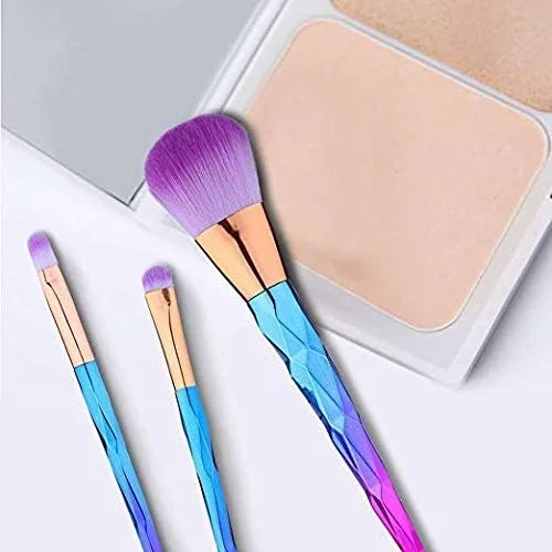 مجموعه برس آرایشی پریمیوم می کریت برای کرم پودر، رژگونه، کانسیلر، چشم، صورت و لب، مناسب برای پودر، مایع و کرم، ست کامل برس آرایشی با موهای مصنوعی - 10 تکه مجموعه برس آرایشی پریمیوم می کریت برای کرم پودر، رژگونه، کانسیلر، چشم، صورت و لب، مناسب برای پودر، مایع و کرم، ست کامل برس آرایشی با موهای مصنوعی - 10 تکه