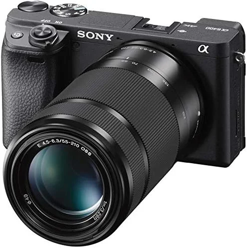 دوربین بدون آینه سونی a6400 4K مدل ILCE-6400L/B (مشکی) با لنزهای 16-50mm f/3.5-5.6 و 55-210mm F4.5-6.3 به همراه زاویه باز 0.43x + تله فوتو 2.2X + بسته باتری اضافی، ریموت و فلاش Deco Gear دوربین بدون آینه سونی a6400 4K مدل ILCE-6400L/B (مشکی) با لنزهای 16-50mm f/3.5-5.6 و 55-210mm F4.5-6.3 به همراه زاویه باز 0.43x + تله فوتو 2.2X + بسته باتری اضافی، ریموت و فلاش Deco Gear