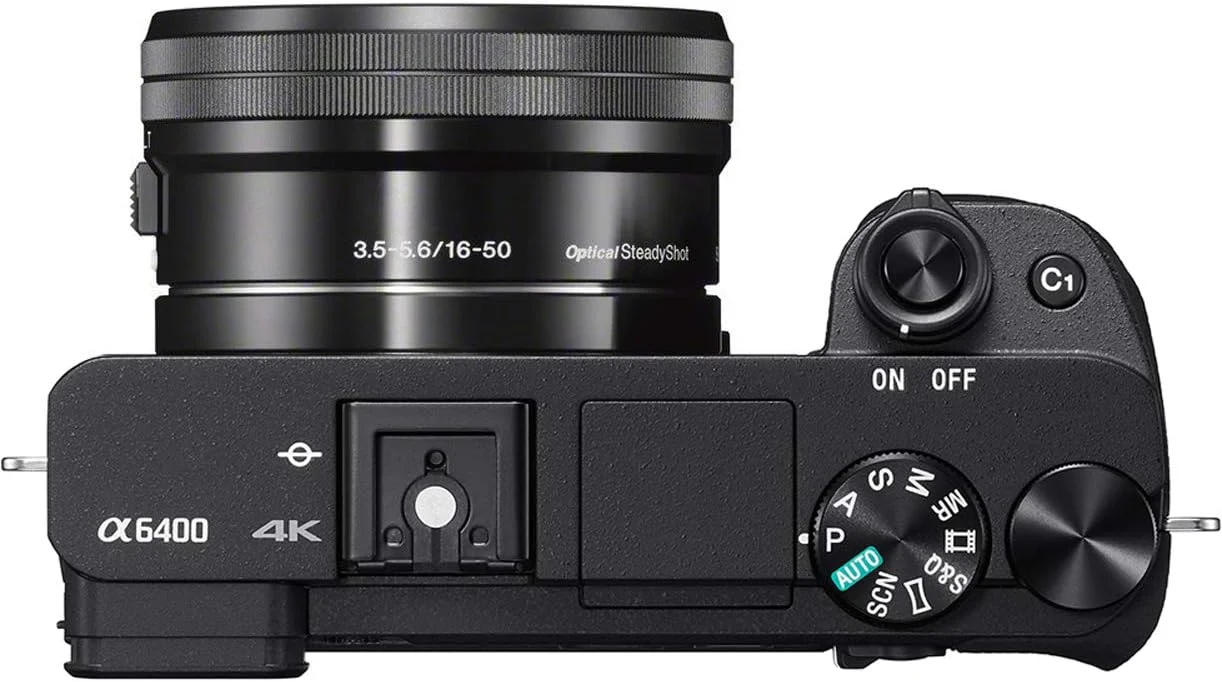 دوربین بدون آینه سونی a6400 4K مدل ILCE-6400L/B (مشکی) با لنزهای 16-50mm f/3.5-5.6 و 55-210mm F4.5-6.3 به همراه زاویه باز 0.43x + تله فوتو 2.2X + بسته باتری اضافی، ریموت و فلاش Deco Gear دوربین بدون آینه سونی a6400 4K مدل ILCE-6400L/B (مشکی) با لنزهای 16-50mm f/3.5-5.6 و 55-210mm F4.5-6.3 به همراه زاویه باز 0.43x + تله فوتو 2.2X + بسته باتری اضافی، ریموت و فلاش Deco Gear