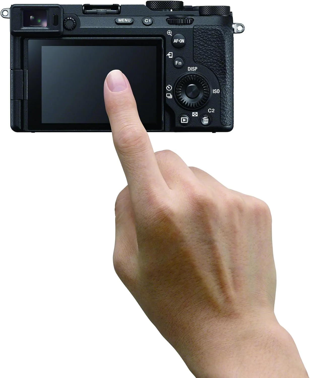 دوربین هیبریدی فول فریم Sony Alpha 7CR با لنز قابل تعویض - مشکی