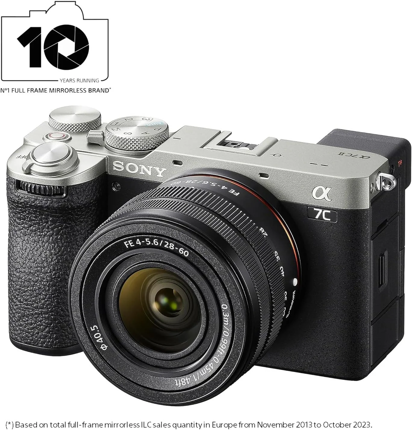 دوربین بدون آینه فول فریم سونی Alpha 7CII، (نقره ای) + لنز زوم استاندارد فشرده Sony SEL2860 دوربین بدون آینه فول فریم سونی Alpha 7CII، (نقره ای) + لنز زوم استاندارد فشرده Sony SEL2860