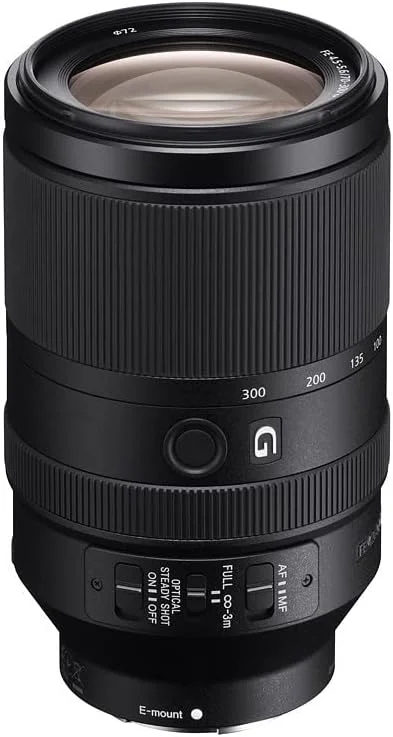 لنز سونی SEL70300G 70-300 میلیمتر F4.5-5.6 FE فول فریم Optical Steady Shot G - مشکی لنز سونی SEL70300G 70-300 میلیمتر F4.5-5.6 FE فول فریم Optical Steady Shot G - مشکی