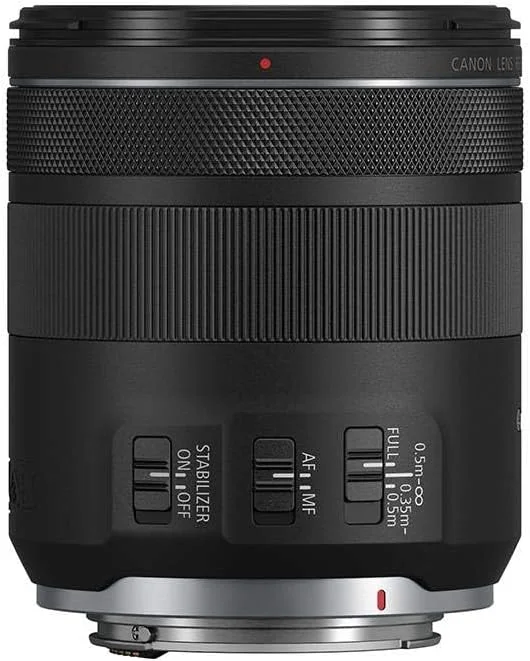 لنز کانن RF 85mm F2 Macro IS STM، لنز تله متوسط ​​فشرده مشکی 4234C005(AA)