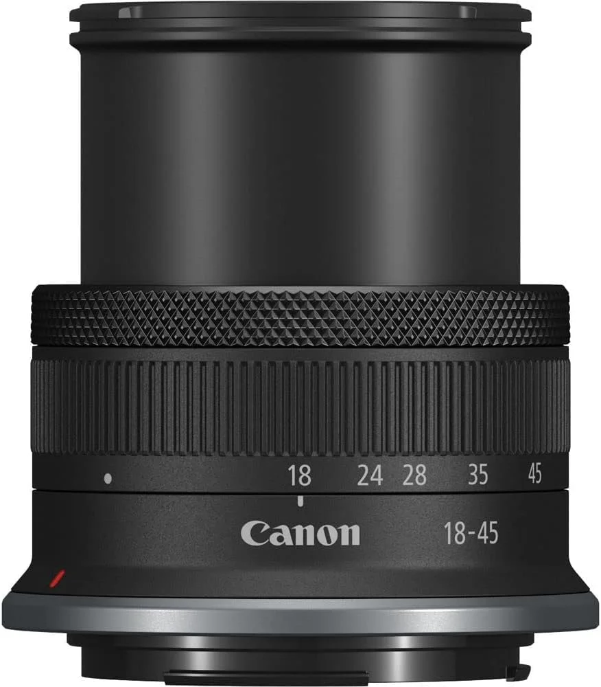 لنز دوربین کانن RF-S 18-45 mm F4.5-6.3 IS STM (سازگار با دوربین های سیستم EOS R، لرزشگیر تصویر 4 استاپ، حالت دستی، موتور STM برای فوکوس دقیق) مشکی لنز دوربین کانن RF-S 18-45 mm F4.5-6.3 IS STM (سازگار با دوربین های سیستم EOS R، لرزشگیر تصویر 4 استاپ، حالت دستی، موتور STM برای فوکوس دقیق) مشکی