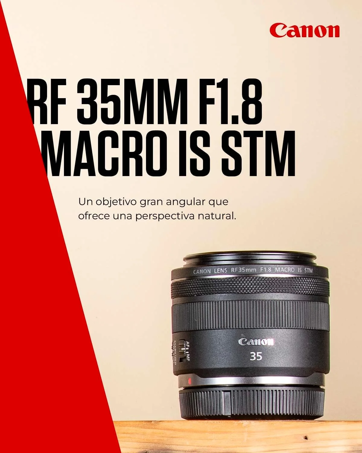 لنز Canon EOS RF35MM F/1.8 MACRO IS STM، نسخه امارات لنز Canon EOS RF35MM F/1.8 MACRO IS STM، نسخه امارات