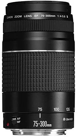 لنز زوم تله فوتو Canon EF 75-300mm f/4-5.6 III لنز زوم تله فوتو Canon EF 75-300mm f/4-5.6 III