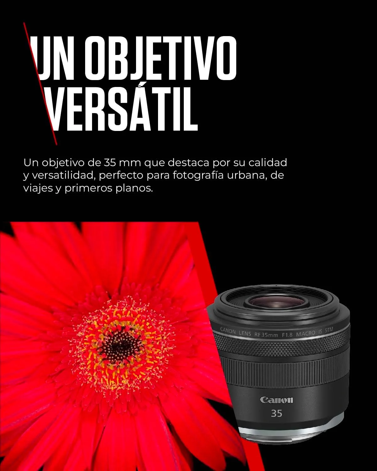 لنز Canon EOS RF35MM F/1.8 MACRO IS STM، نسخه امارات لنز Canon EOS RF35MM F/1.8 MACRO IS STM، نسخه امارات