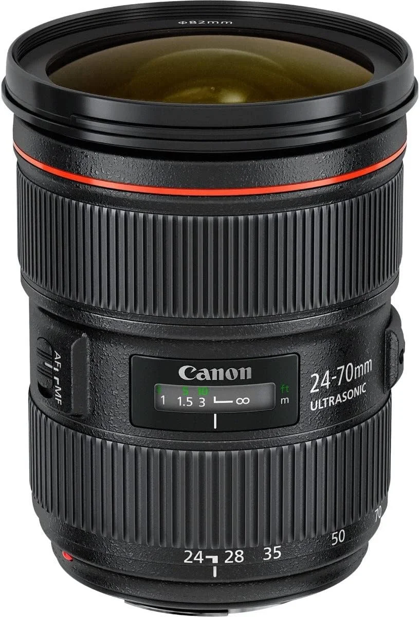 لنز زوم استاندارد کانن مدل EF 24-70mm F/2.8L II USM لنز زوم استاندارد کانن مدل EF 24-70mm F/2.8L II USM