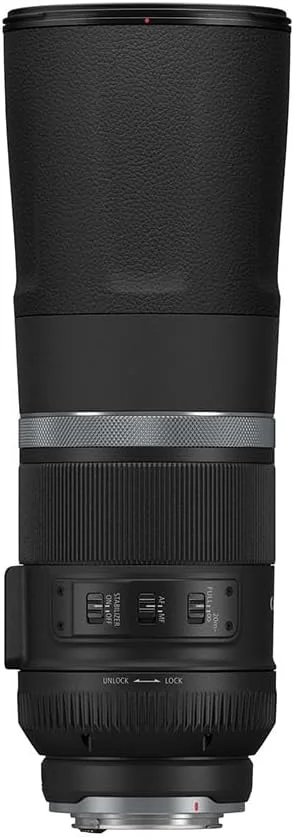 لنز Canon RF 800mm F11 IS STM برای دوربین های بدون آینه
