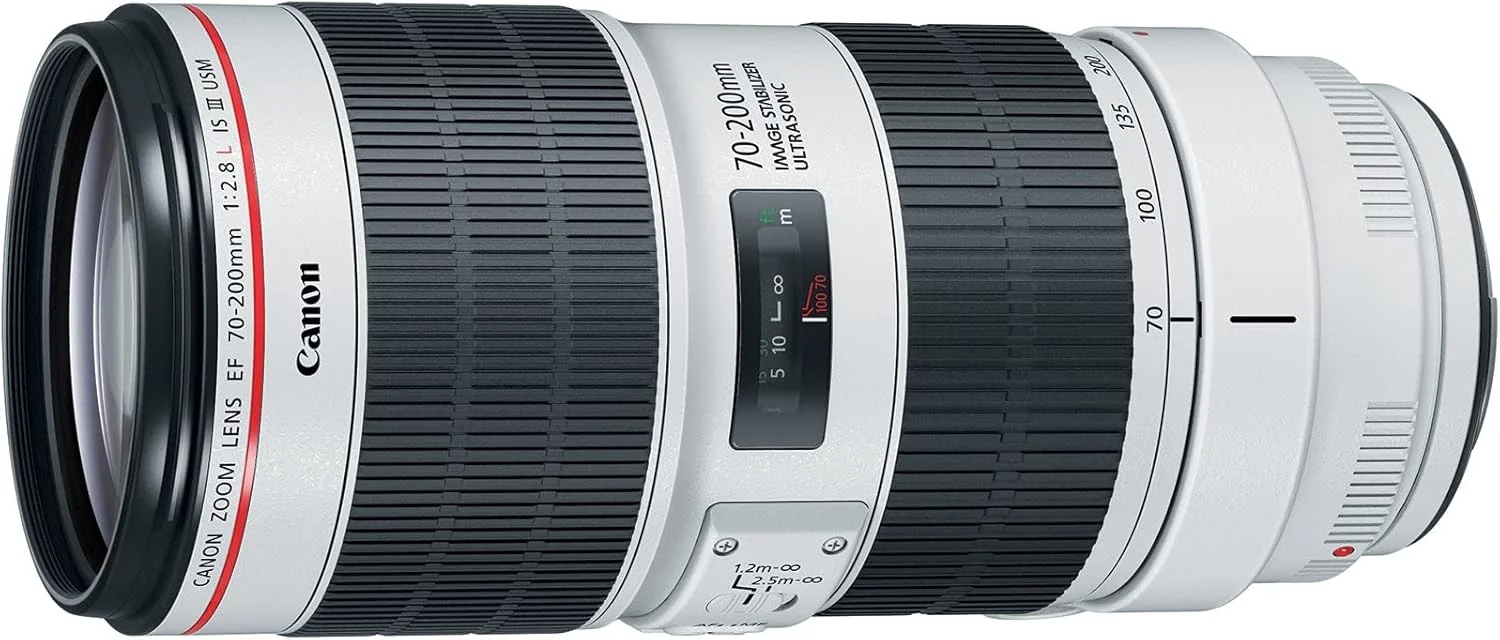 لنز تله فوتو Canon 3044C002 Ef 70-200Mm F2.8 L Is Iii USm - سفید، نسخه امارات