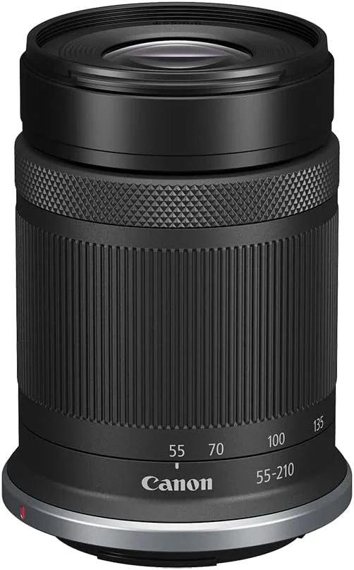 لنز کانن RF-S55-210mm F5-7.1 IS STM | زوم تله فوتو جمع و جور (مشکی) لنز کانن RF-S55-210mm F5-7.1 IS STM | زوم تله فوتو جمع و جور (مشکی)