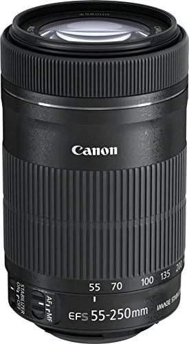 لنز زوم تله فوتو Canon EF-S 55-250 mm F/4-5.6 لنز زوم تله فوتو Canon EF-S 55-250 mm F/4-5.6