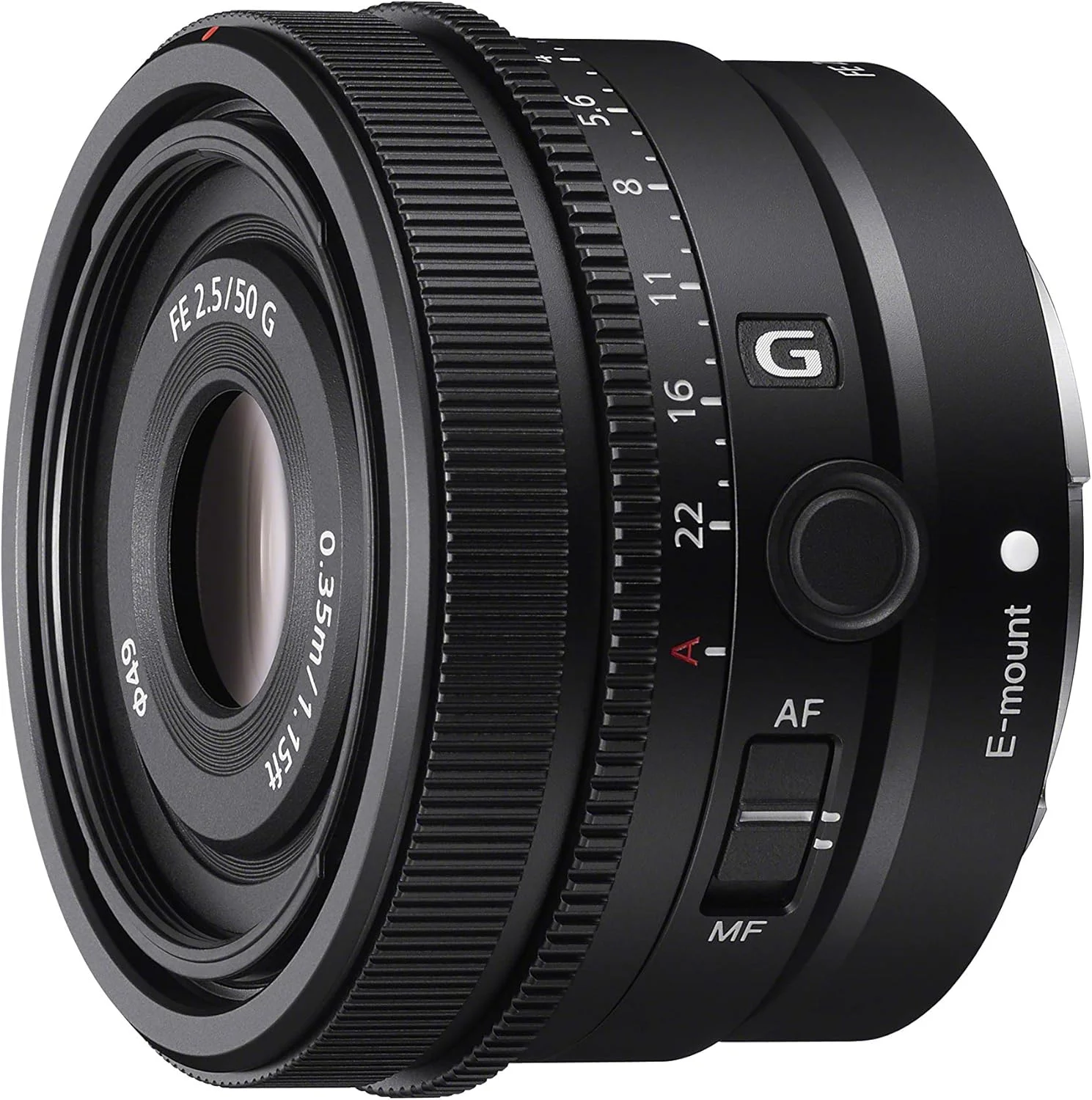 لنز سونی FE 50mm F2.5 G فول فریم فوق العاده جمع و جور