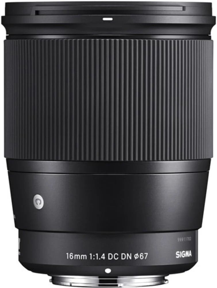 لنز سیگما 402965 DC DN Contemporary برای Sony E، مشکی، 16mm F/1.4
