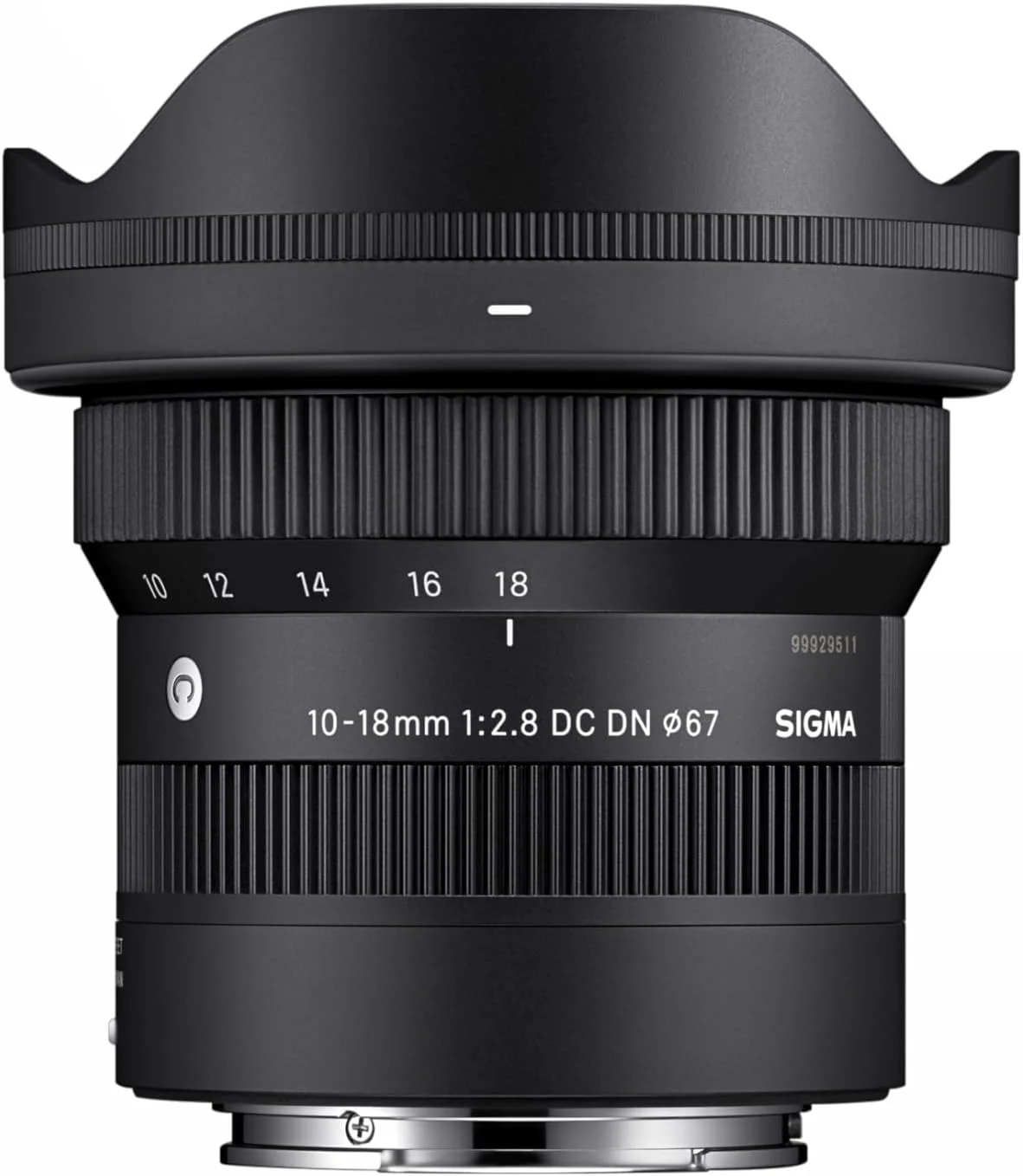 لنز سیگما 10-18mm F2.8 DC DN برای Sony E، مدل 207965 لنز سیگما 10-18mm F2.8 DC DN برای Sony E، مدل 207965