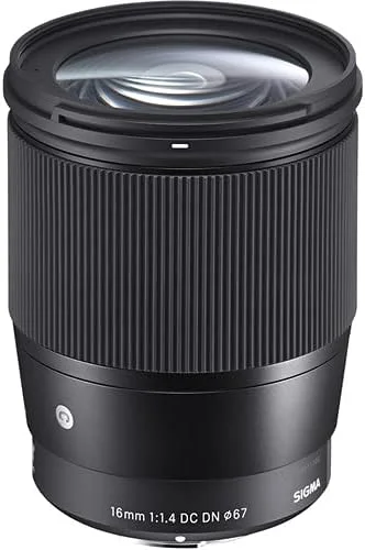 لنز سیگما 402965 DC DN Contemporary برای Sony E، مشکی، 16mm F/1.4 لنز سیگما 402965 DC DN Contemporary برای Sony E، مشکی، 16mm F/1.4