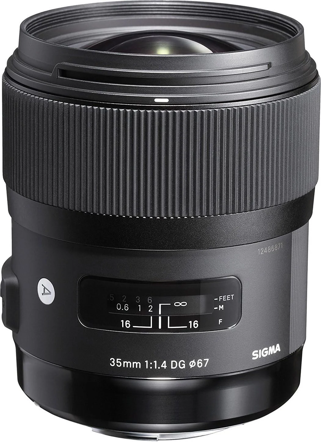 لنز سیگما 35mm F1.4 Art DG HSM برای نیکون، مشکی، 3.7 X 3.03 (340306)