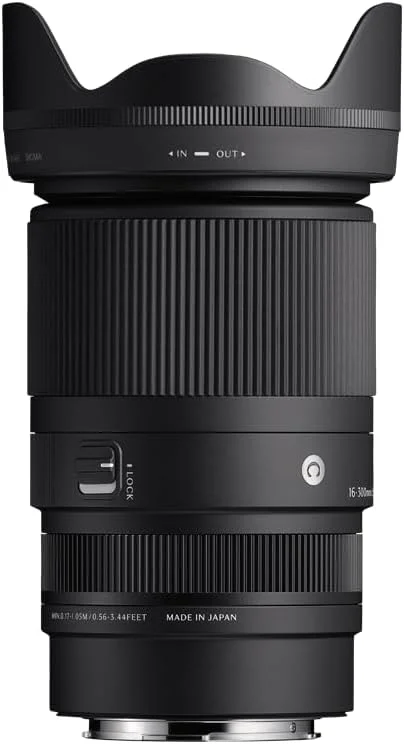 لنز سیگما 16-300mm F3.5-6.7 DC OS Contemporary مانت FujiFilm X، نسخه امارات