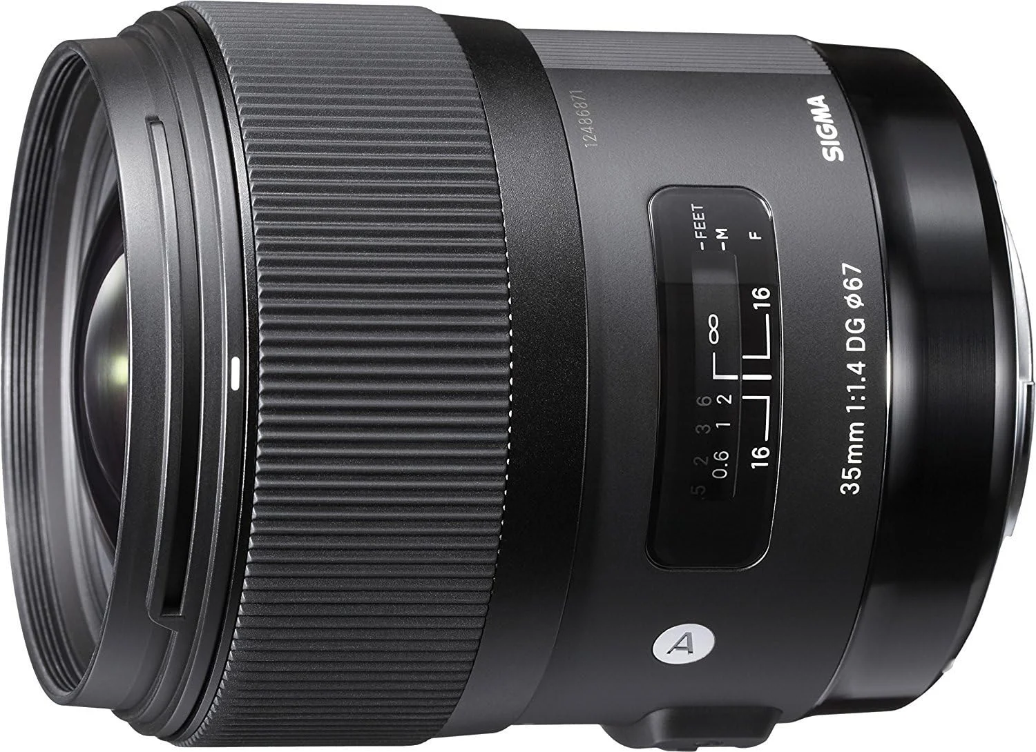 لنز سیگما 35mm F1.4 Art DG HSM برای نیکون، مشکی، 3.7 X 3.03 (340306)