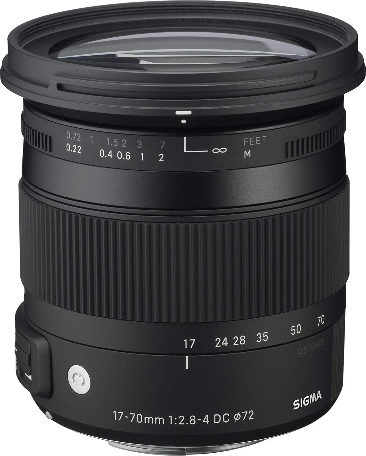 لنز سیگما 17-70mm F2.8-4 DC Macro OS HSM برای کانن - مشکی