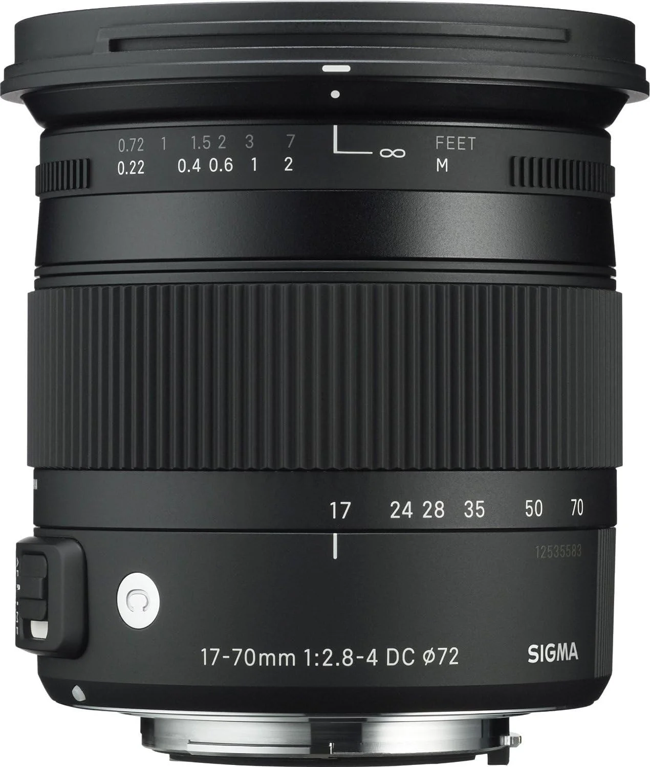 لنز سیگما 17-70mm F2.8-4 DC Macro OS HSM برای کانن - مشکی لنز سیگما 17-70mm F2.8-4 DC Macro OS HSM برای کانن - مشکی