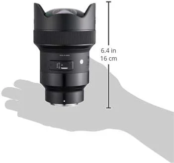لنز سیگما F/1.8 Dg Hsm Art برای Sony E، 14mm، مشکی لنز سیگما F/1.8 Dg Hsm Art برای Sony E، 14mm، مشکی