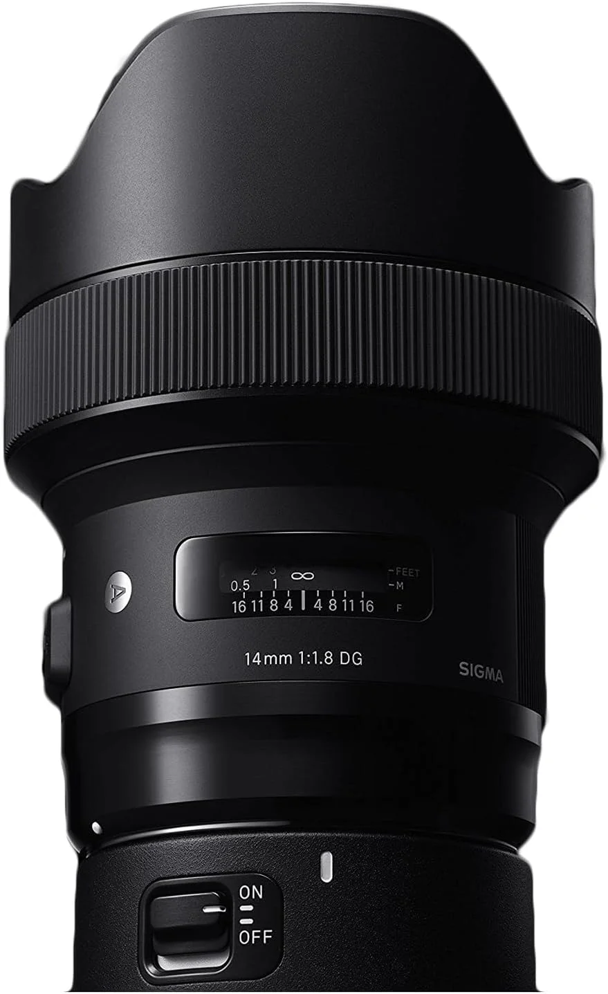 لنز سیگما F/1.8 Dg Hsm Art برای Sony E، 14mm، مشکی لنز سیگما F/1.8 Dg Hsm Art برای Sony E، 14mm، مشکی