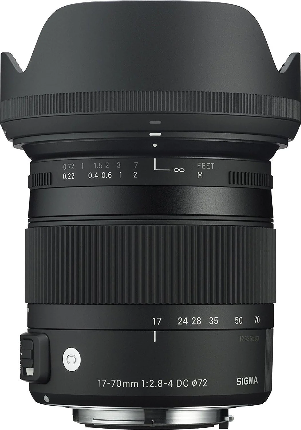 لنز سیگما 17-70mm F2.8-4 DC Macro OS HSM برای کانن - مشکی لنز سیگما 17-70mm F2.8-4 DC Macro OS HSM برای کانن - مشکی
