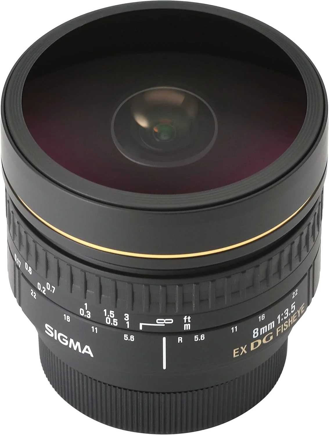 لنز چشم ماهی دایره ای سیگما 8mm F3.5 EX DG برای نیکون - مشکی لنز چشم ماهی دایره ای سیگما 8mm F3.5 EX DG برای نیکون - مشکی