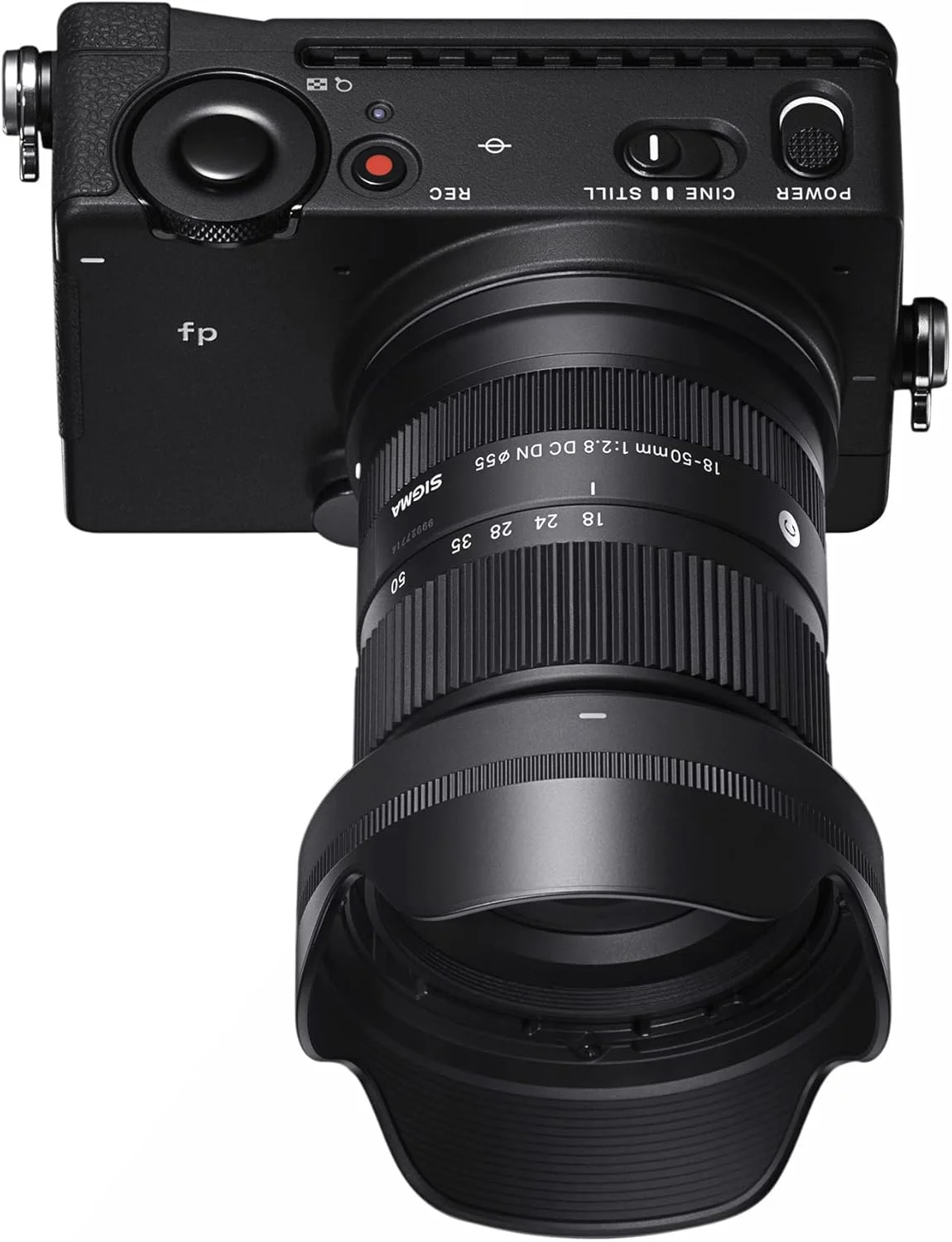 لنز سیگما 18-50mm f/2.8 DC DN Contemporary برای مانت Sony E به همراه فیلتر CPL تیفن، کارت حافظه 64 گیگابایتی SD و کیف دوربین (4 قلم)
