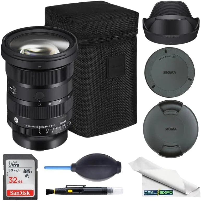 لنز سیگما 24-70mm f/2.8 DG DN II Art برای Sony E به همراه بسته نرم افزاری Deal-Expo Basic لنز سیگما 24-70mm f/2.8 DG DN II Art برای Sony E به همراه بسته نرم افزاری Deal-Expo Basic