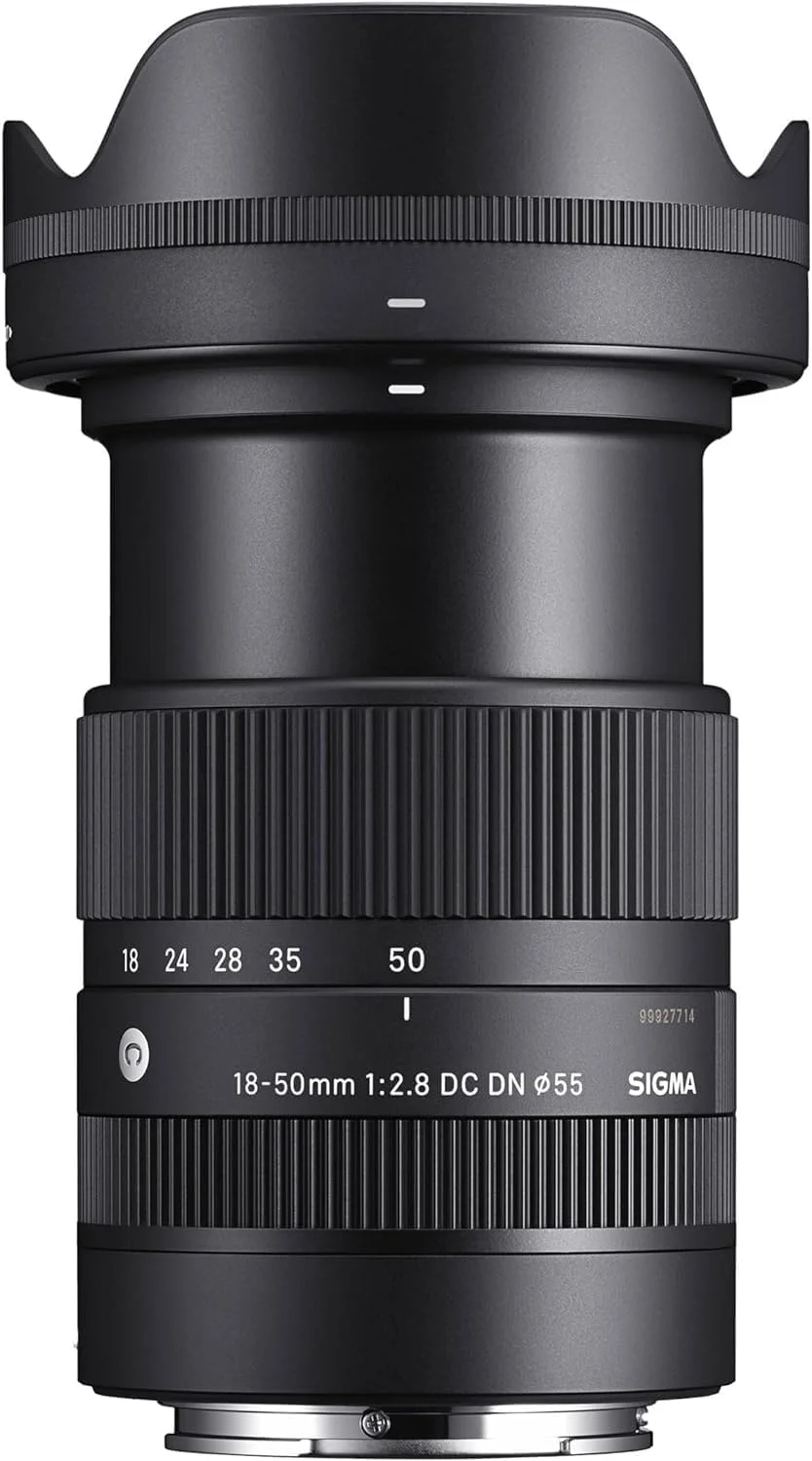 لنز سیگما 18-50mm f/2.8 DC DN Contemporary برای Sony E به همراه بسته لوازم جانبی حرفه ای Deal-Expo