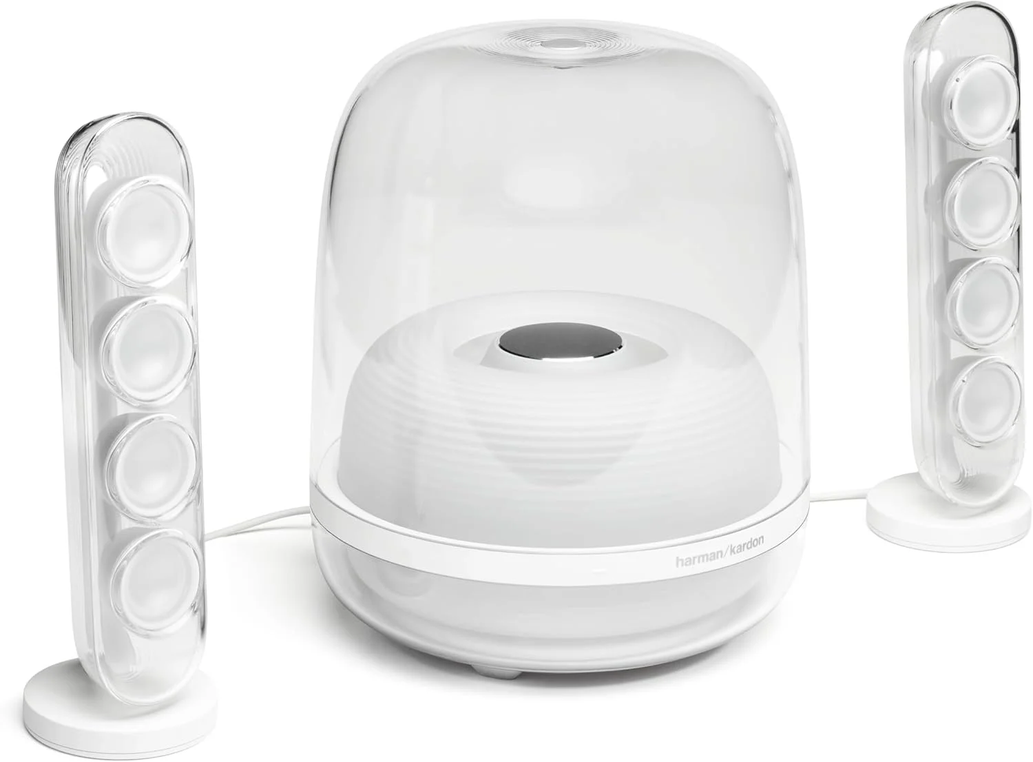 سیستم بلندگوی بلوتوثی Harman Kardon SoundSticks 4 - سفید