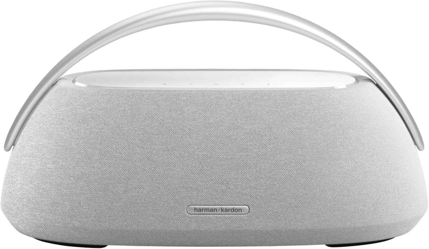 اسپیکر بلوتوث بی سیم Harman Kardon Go + Play 3، توان 160 وات، 8 ساعت پخش، میکروفون دوگانه - خاکستری