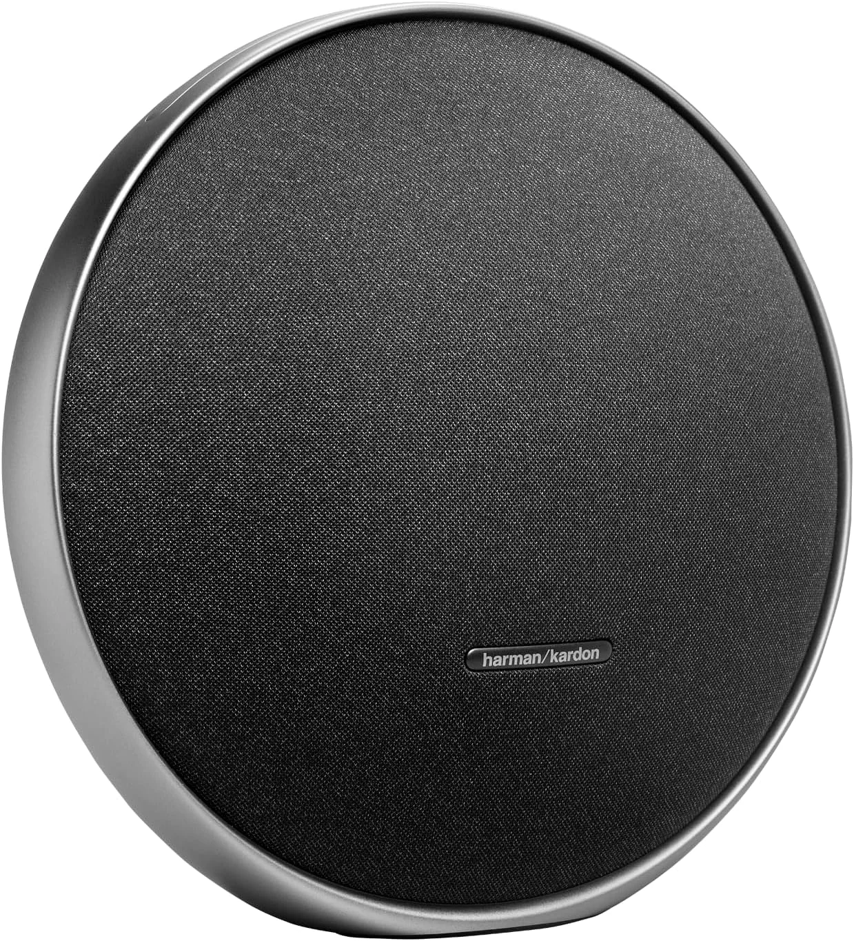 اسپیکر بلوتوث استریو خانگی قابل حمل Harman Kardon Onyx Studio 9، صدای برتر، استیج صدای گسترده تر، اتصال چند بلندگو، باتری داخلی، تنظیم خودکار، برنامه Harman Kardon One، مشکی