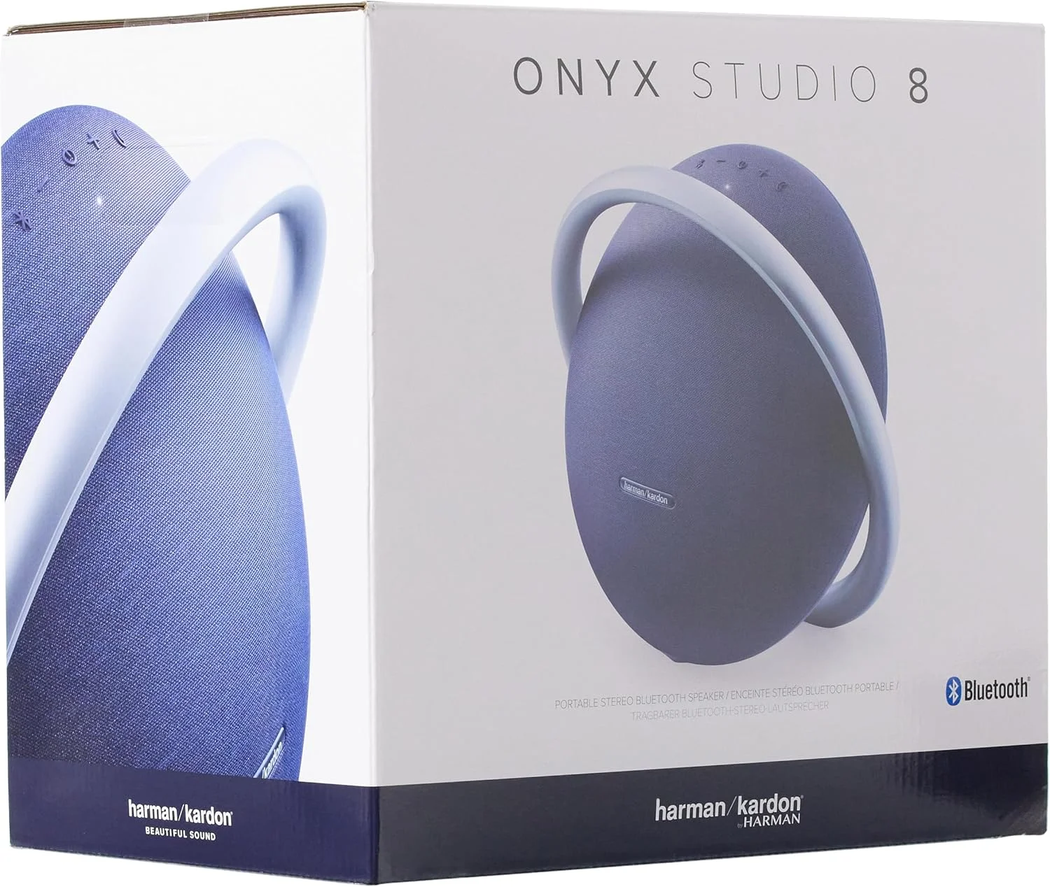 اسپیکر بلوتوثی Harman Kardon Onyx Studio 8، آبی اسپیکر بلوتوثی Harman Kardon Onyx Studio 8، آبی