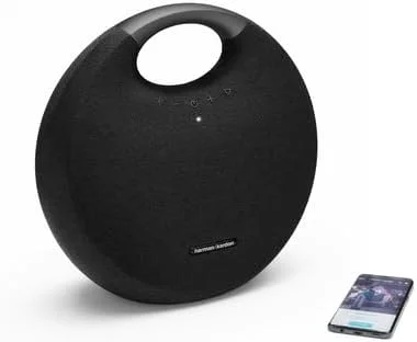 اسپیکر بلوتوثی بی سیم Harman Kardon ONYX Studio 6 خاکستری مشکی آبی اسپیکر بلوتوثی بی سیم Harman Kardon ONYX Studio 6 خاکستری مشکی آبی