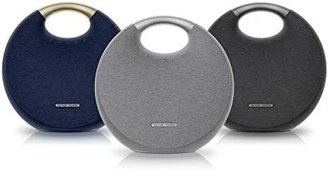 اسپیکر بلوتوثی بی سیم Harman Kardon ONYX Studio 6 خاکستری مشکی آبی اسپیکر بلوتوثی بی سیم Harman Kardon ONYX Studio 6 خاکستری مشکی آبی