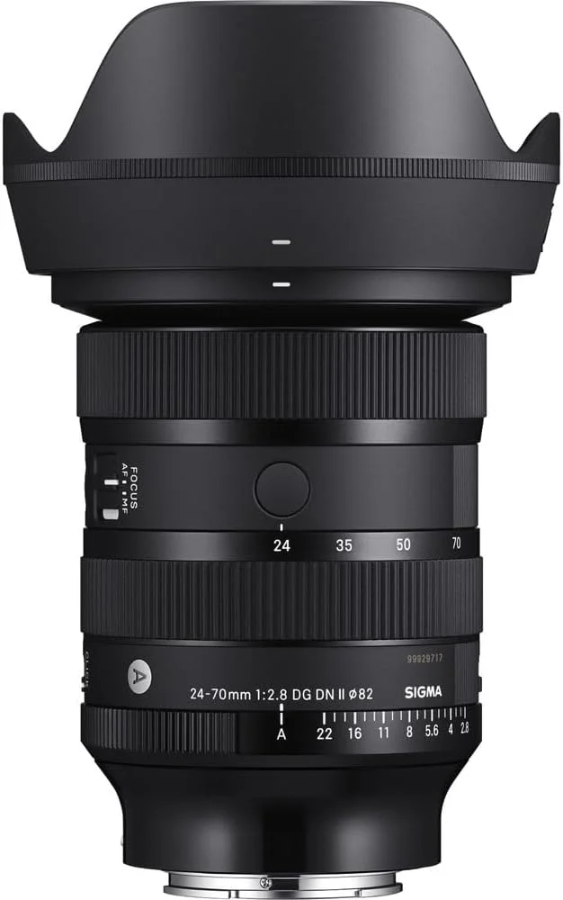 لنز سیگما 24-70mm f/2.8 DG DN II Art (مانت سونی E) + کیت تمیز کننده + کیت فیلتر لنز 82 میلی متر لنز سیگما 24-70mm f/2.8 DG DN II Art (مانت سونی E) + کیت تمیز کننده + کیت فیلتر لنز 82 میلی متر