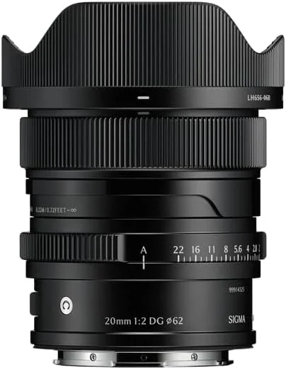 سیگما 20MM F/2 DG Contemporary (مشکی) برای مانت L، نسخه امارات