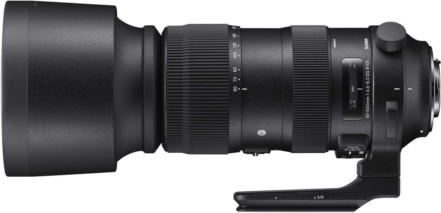 لنز سیگما 60-600mm F4.5-6.3 DG OS HSM Sports (دهانه فیلتر 105mm) برای مانت نیکون لنز سیگما 60-600mm F4.5-6.3 DG OS HSM Sports (دهانه فیلتر 105mm) برای مانت نیکون