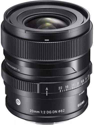 لنز سیگما 20mm F2.0 DG DN C برای مانت L لنز سیگما 20mm F2.0 DG DN C برای مانت L