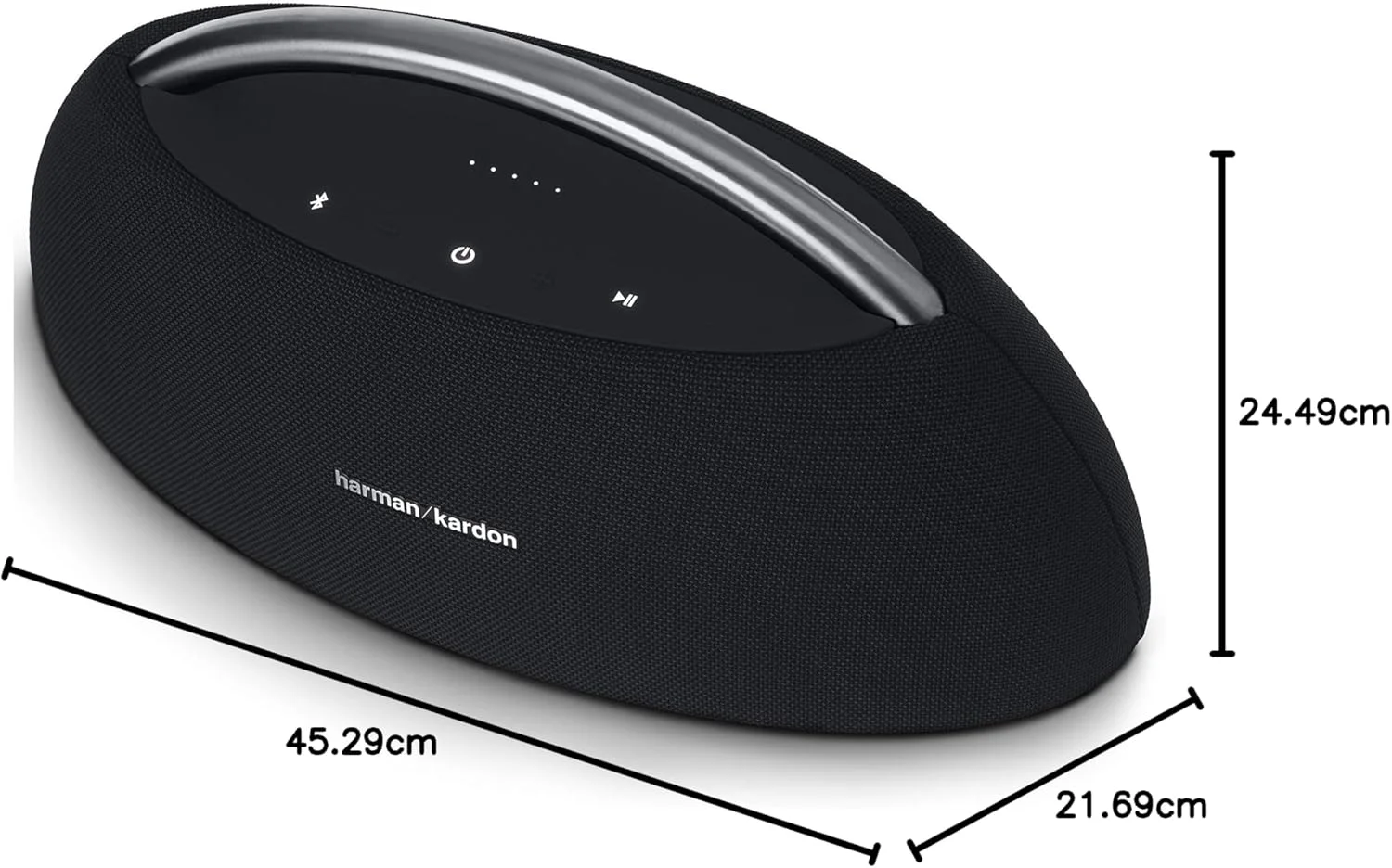 اسپیکر بلوتوثی قابل حمل Harman Kardon Go+Play Mini 2 - مشکی اسپیکر بلوتوثی قابل حمل Harman Kardon Go+Play Mini 2 - مشکی