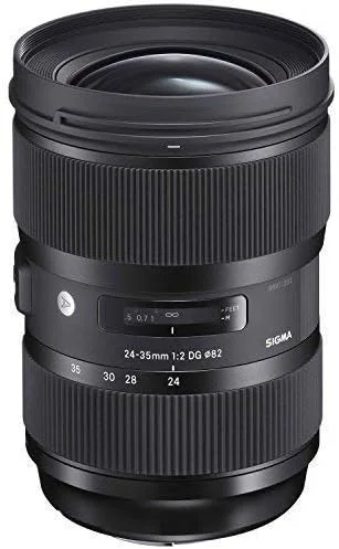 لنز زوم استاندارد سیگما، 24-35mm F.2 DG HSM برای دوربین های Canon EF - نسخه بین المللی
