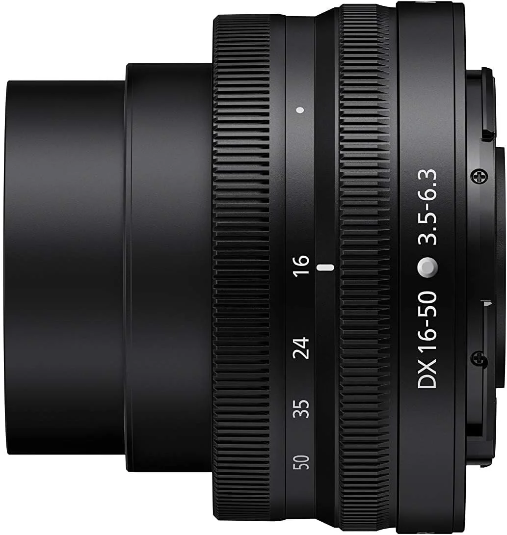 لنز زوم فوق فشرده نیکون Nikkor Z 16-50Mm F/3.5-6.3 Vr با تثبیت کننده تصویر برای دوربین های بدون آینه، مشکی، 20084