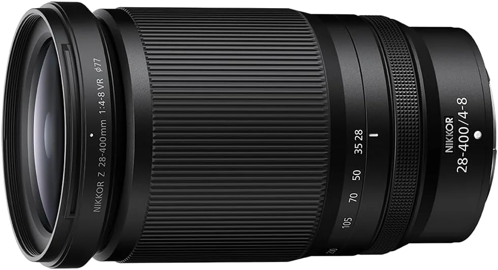 لنز نیکون NIKKOR Z 28-400mm f/4-8 VR - زوم با عملکرد بالا، کاهش لرزش، محدوده کانونی متنوع، وضوح استثنایی، طراحی سبک وزن