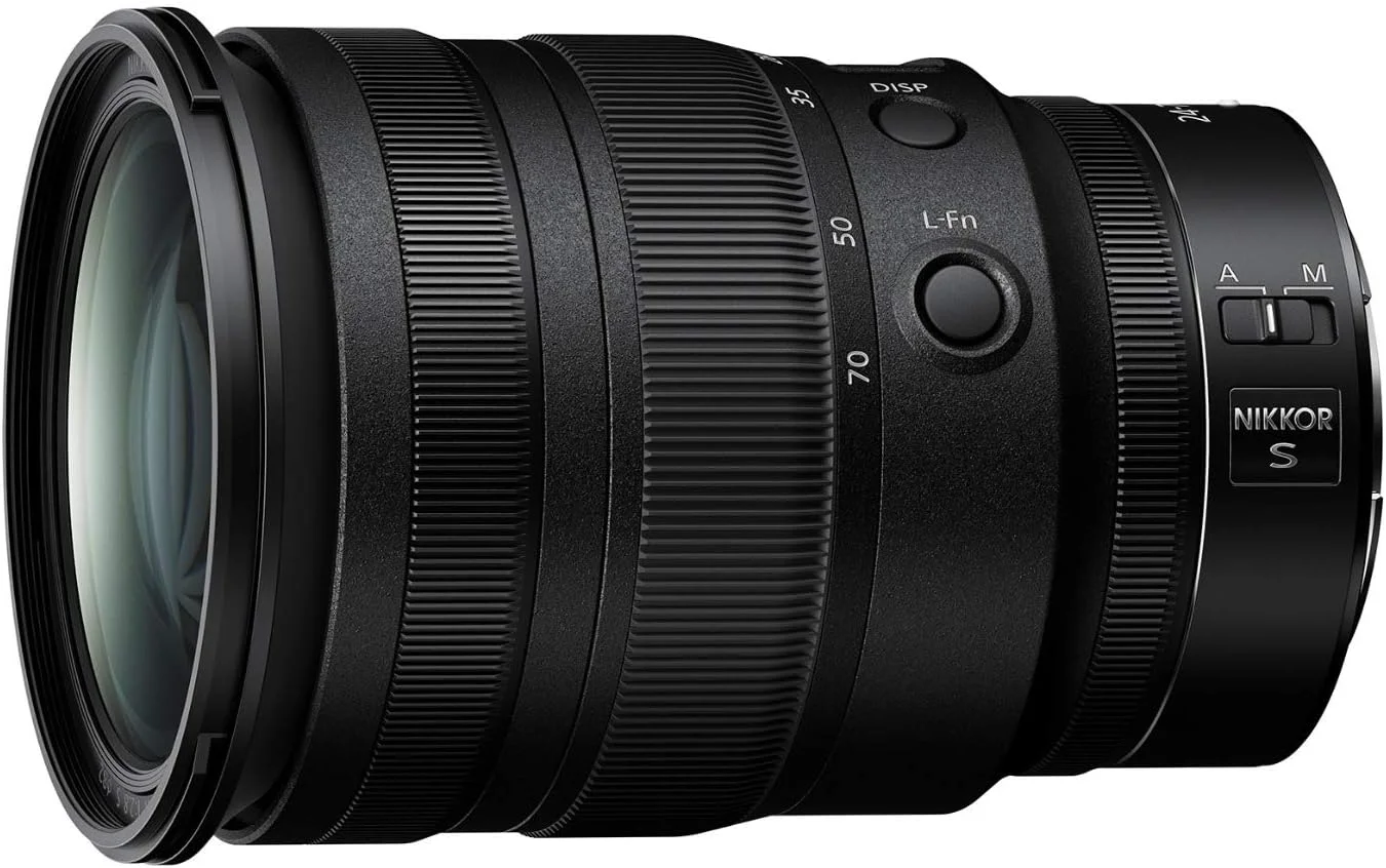 لنز نیکون Nikkor Z 24-70mm f/2.8 S، زوم استاندارد سری S برای دوربین نیکون Z لنز نیکون Nikkor Z 24-70mm f/2.8 S، زوم استاندارد سری S برای دوربین نیکون Z