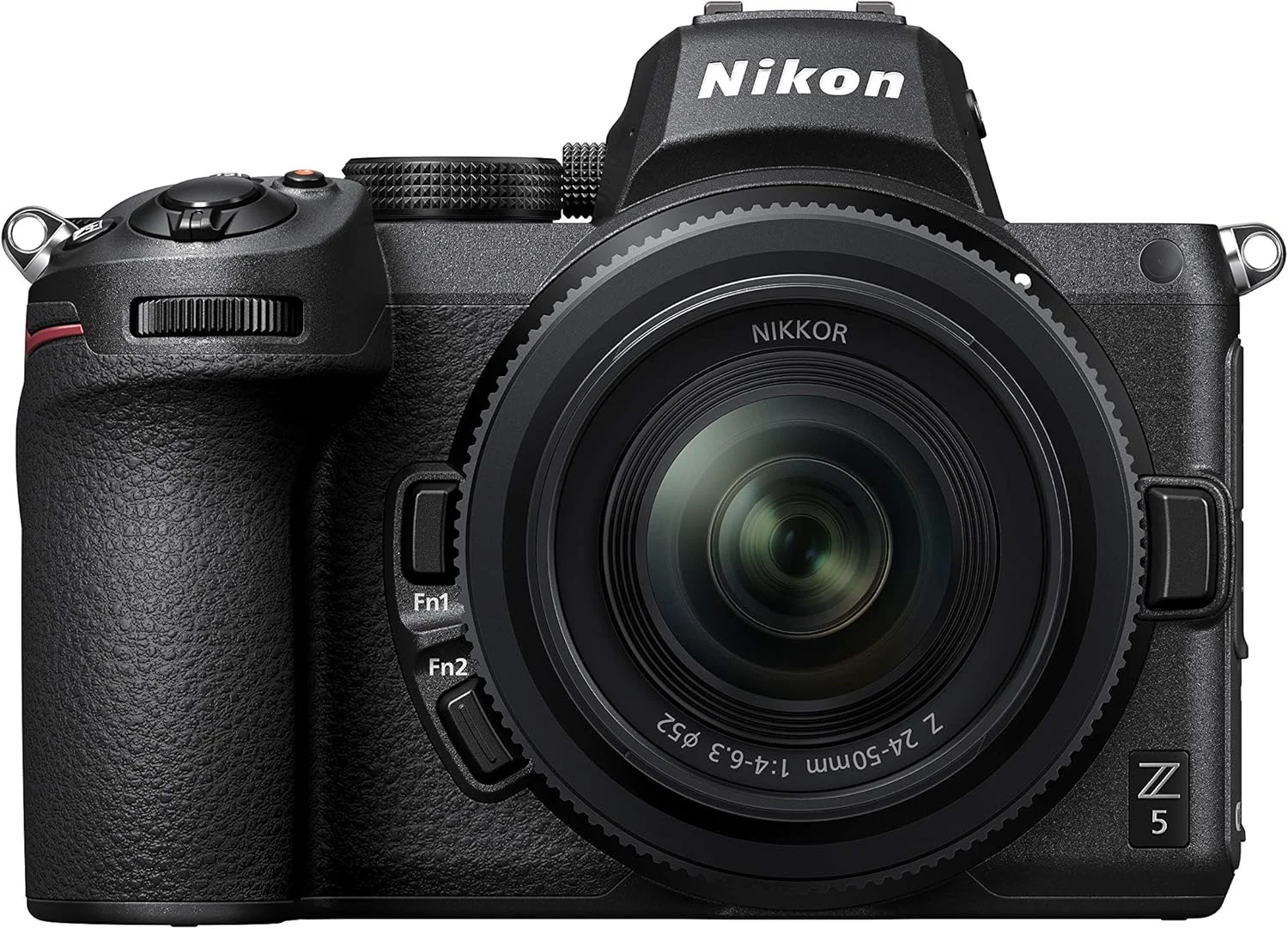 کیت دوربین بدون آینه نیکون Z5 + Z 24-50mm (AF هیبریدی 273 نقطه ای، لرزشگیر اپتیکال تصویر 5 محوره درون بدنه، فیلمبرداری 4K، دو درگاه کارت حافظه) VOA040K001