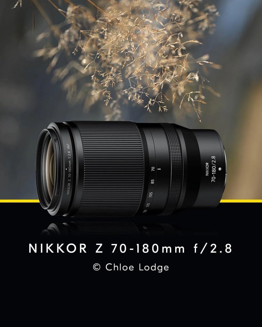 لنز نیکون Z 70-180mm F/2.8 لنز نیکون Z 70-180mm F/2.8