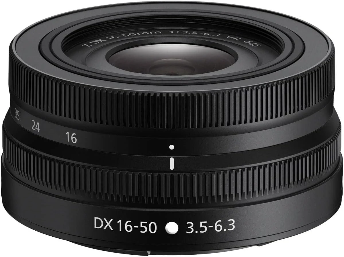 لنز دوربین بدون آینه نیکون NIKKOR Z DX 16-50mm f/3.5-6.3 VR مدل JMA706DA